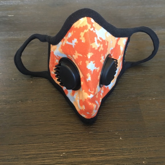 KandyMask Orange Camo N99 Face Mask - Picture 2 of 8